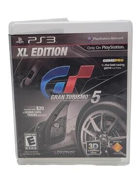 Gran Turismo 5 XL Edition PlayStation 3 PS3 Complete In Box
